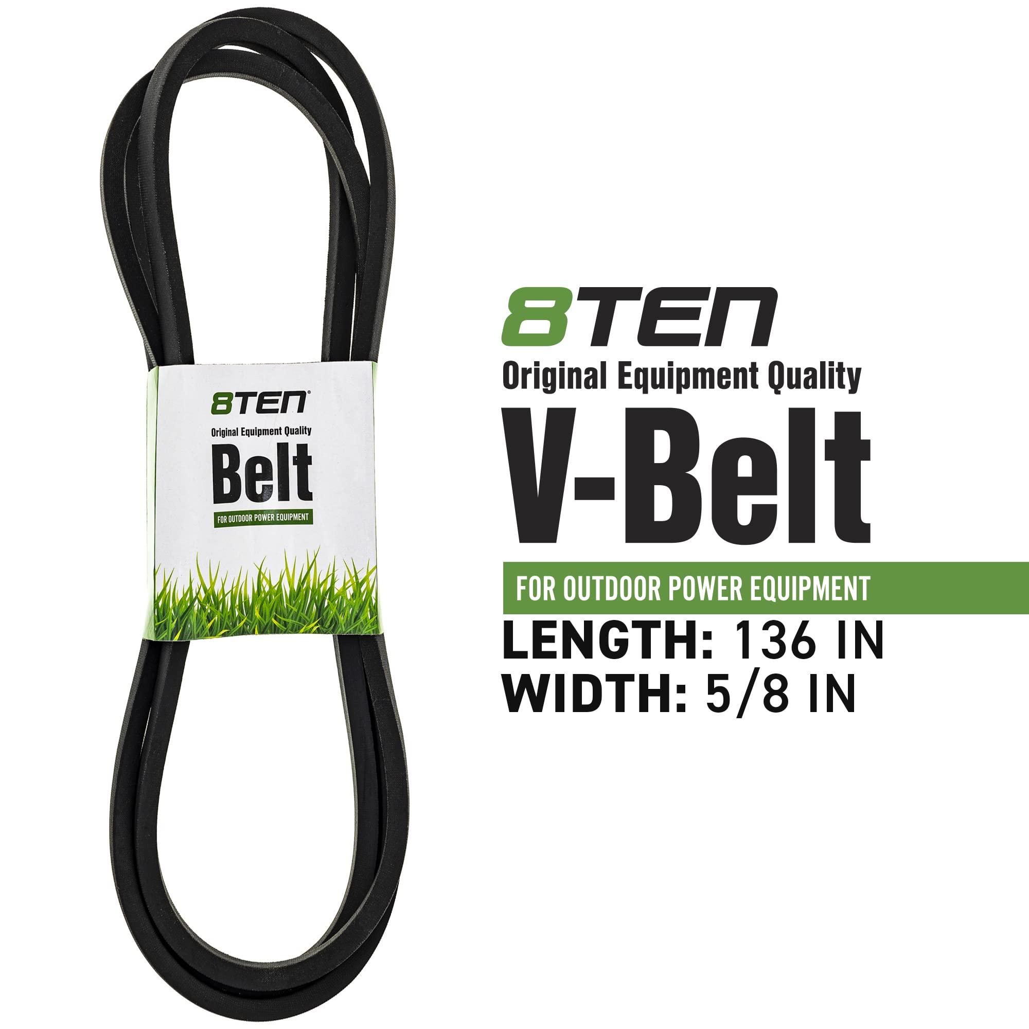 Amazon.com : 8TEN Deck Belt for John Deere TCU15177 657 Quik-Trak